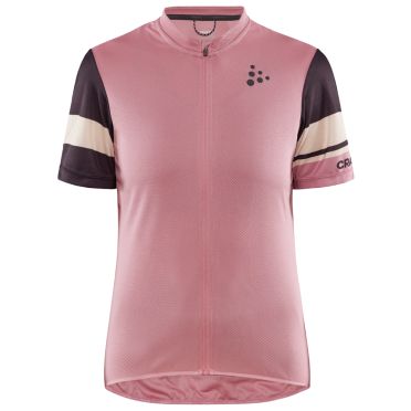 Craft Core Endurance lumen fietsshirt korte mouw roze dames 