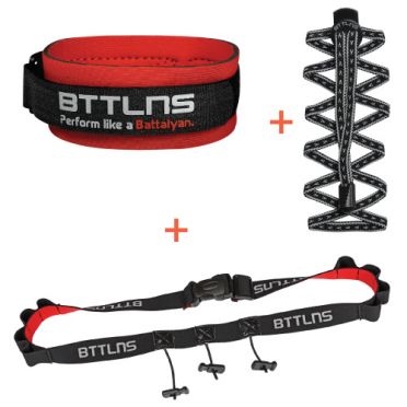 BTTLNS Triathlon accessoires voordeel pakket zwart 