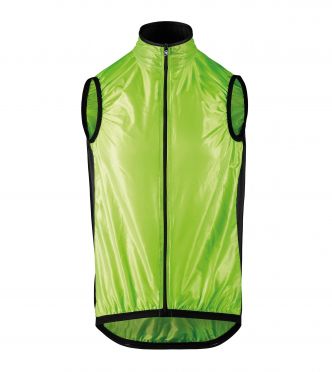 Assos Mille GT wind vest fietsjack groen heren 