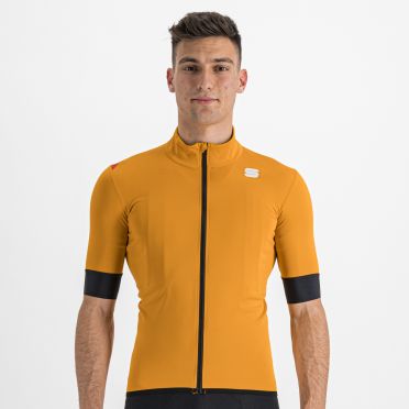 Sportful Fiandre light no rain fietsjack korte mouw oranje heren 