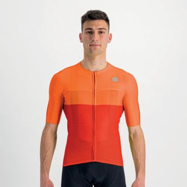 Sportful Light Pro fietsshirt korte mouw oranje heren 