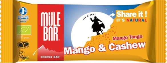 Mulebar energiereep Mango Tango cashewnoten 30 x 40 gram  00977778 