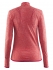 Craft Active Comfort Zip lange mouw ondershirt rood/crush dames  1904479-1410