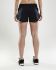Craft Eaze jersey hardloop short zwart dames  1905871-999000